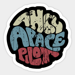 AH64 Apache Pilot Sticker